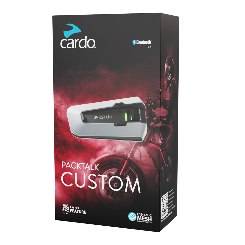 Packtalk Custom: Bluetooth Headset Cardo Systems