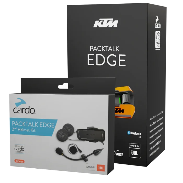 Packtalk Edge + 2nd Helmet Kit Bundle