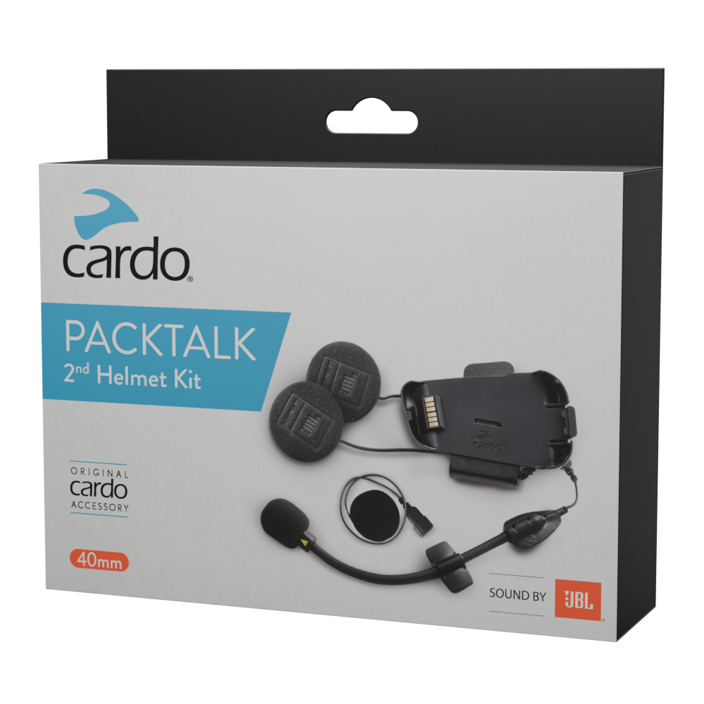 Packtalk 2nd helmet kit with Sound by JBL | Cardo Systems Packtalk 2nd helmet kit with Sound by JBL | Cardo Systems