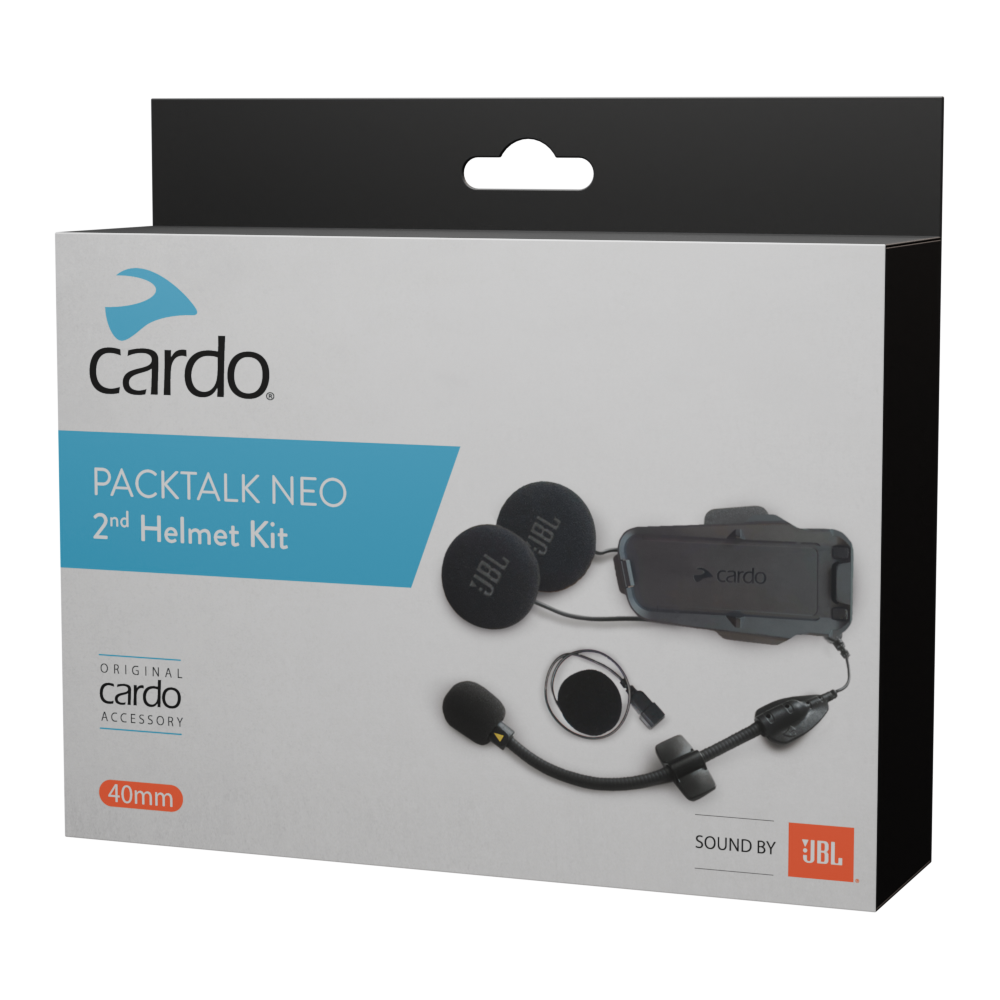 Packtalk Neo 2nd Helmet Kit - Sound by JBL | Cardo Systems