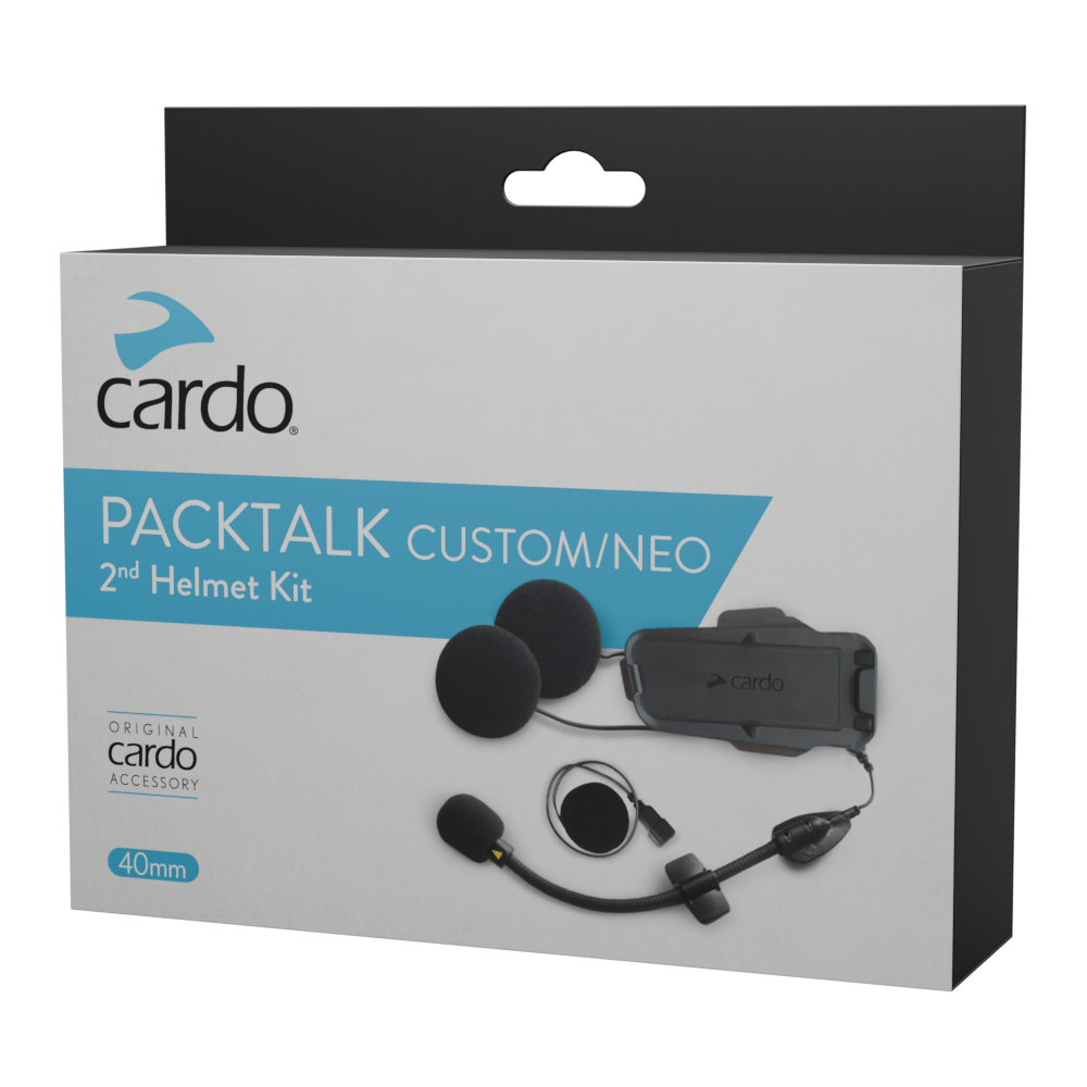 Packtalk Custom/Neo 2nd helmet kit | Cardo Systems Packtalk Custom/Neo 2nd helmet kit | Cardo Systems
