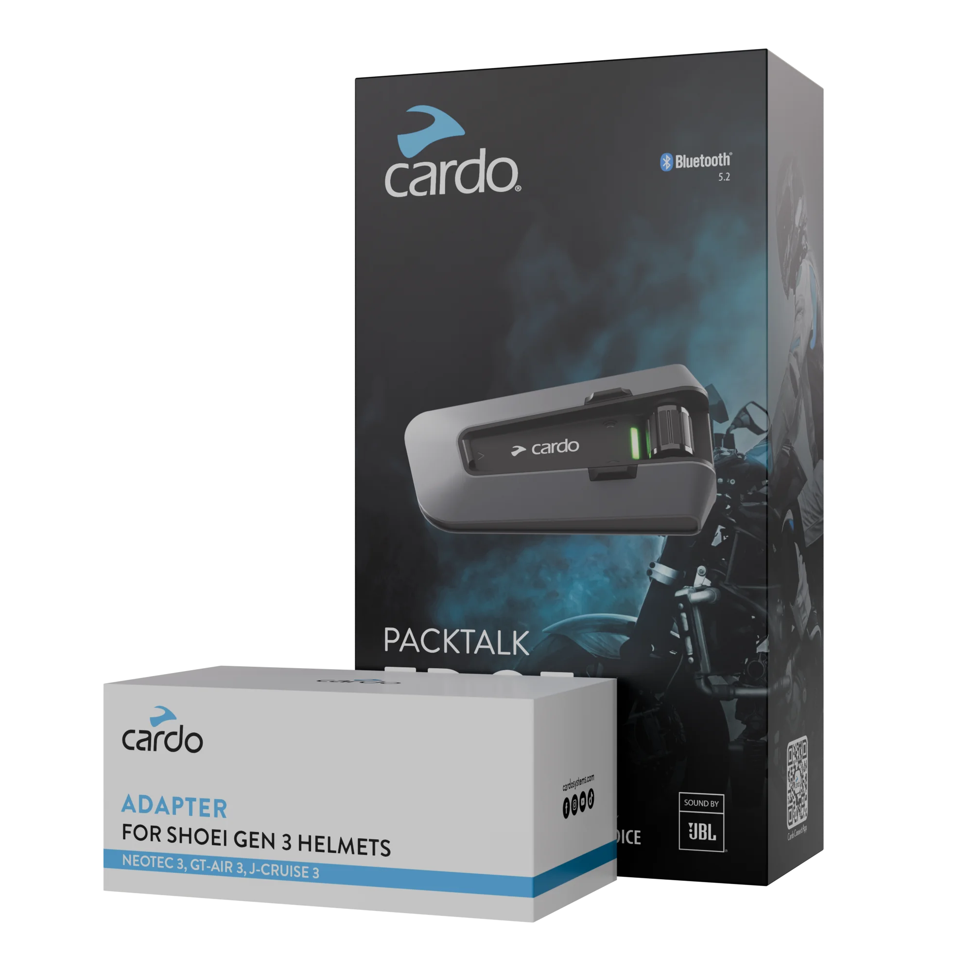 Packtalk Edge and SHOEI Adapter Gen 3 Bundle | Cardo Systems Packtalk Edge and SHOEI Adapter Gen 3 Bundle | Cardo Systems