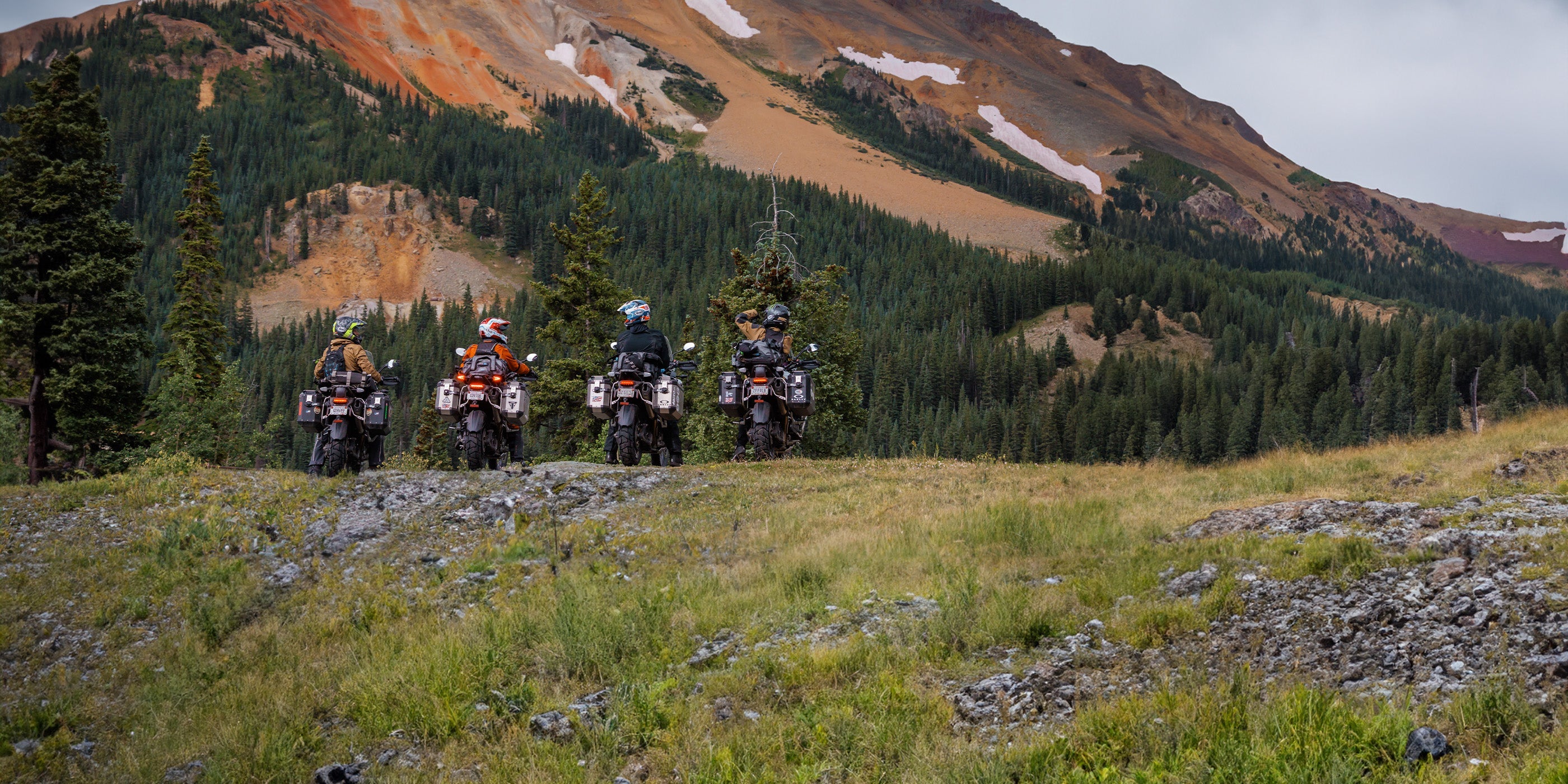 Cross Country Motorcycle Traveling