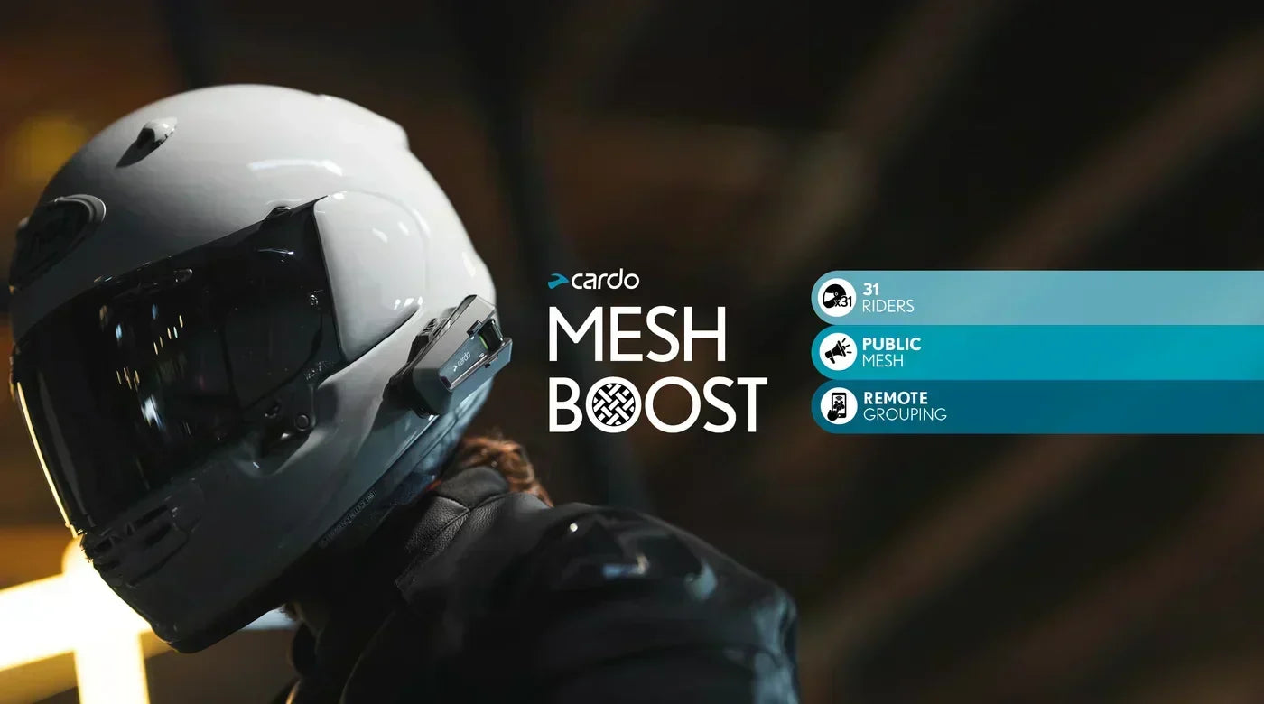 Mesh Boost - More Riders. More Adventures. More Stories to Tell.