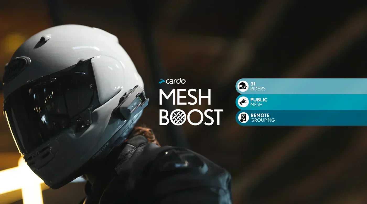 Mesh Boost - More Riders. More Adventures. More Stories to Tell.
