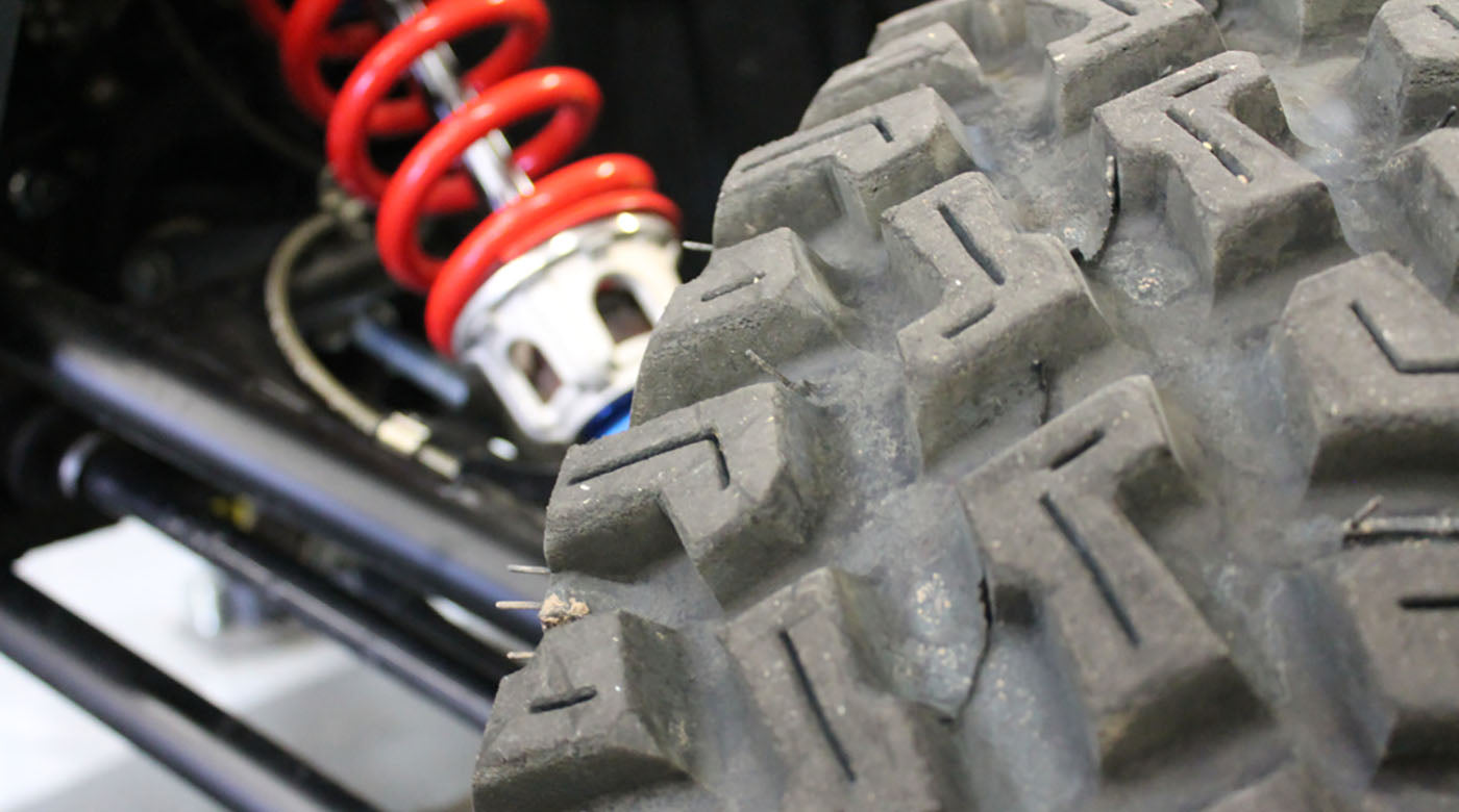 tire tread suspension components