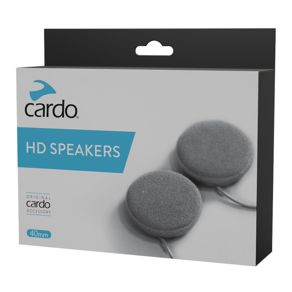 40mm HD Speakers for Packtalk/Freecom | Cardo Systems