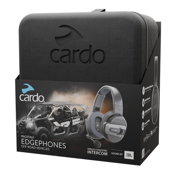 Packtalk Edgephones ORV, Off-Road Helmet Audio | Cardo Systems