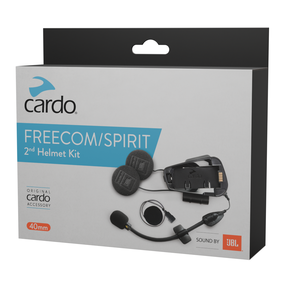 アクセサリー cardo FREECOM/SPIRIT 2nd Helmet Kit Freecom/Spirit JBL 2nd Helmet Kit | Cardo Systems