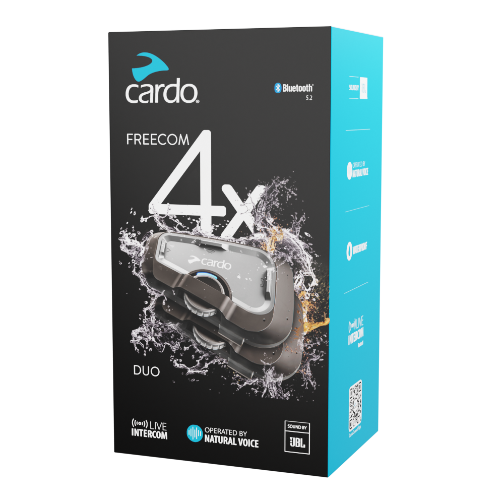 Cardo インカム FREECOM4+ Freecom 4x: Bluetooth Headset | Cardo Systems