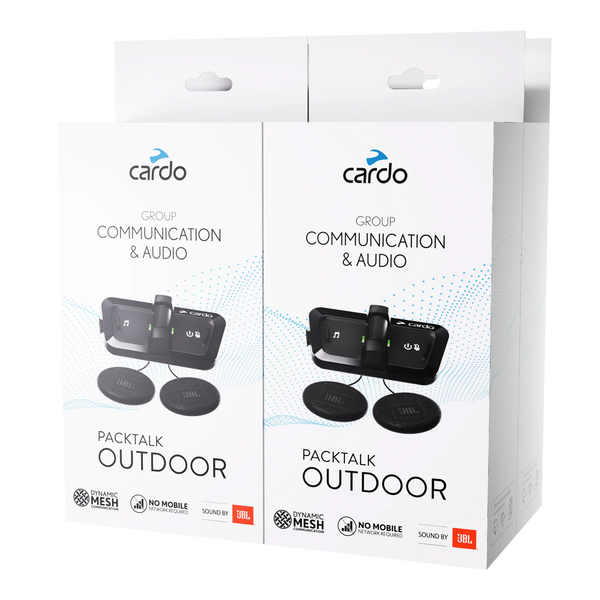 PACKTALK OUTDOOR 4パックバンドル：Bluetoothヘッドセット | Cardo