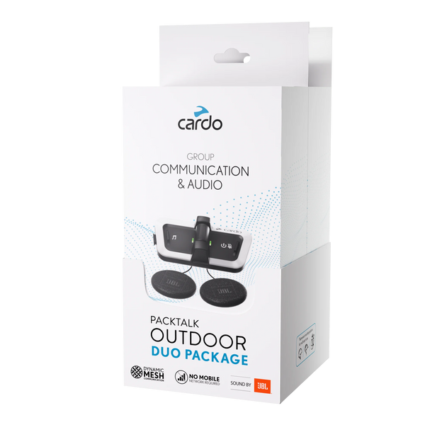 PACKTALK OUTDOOR：Bluetoothヘッドセット | Cardo Systems