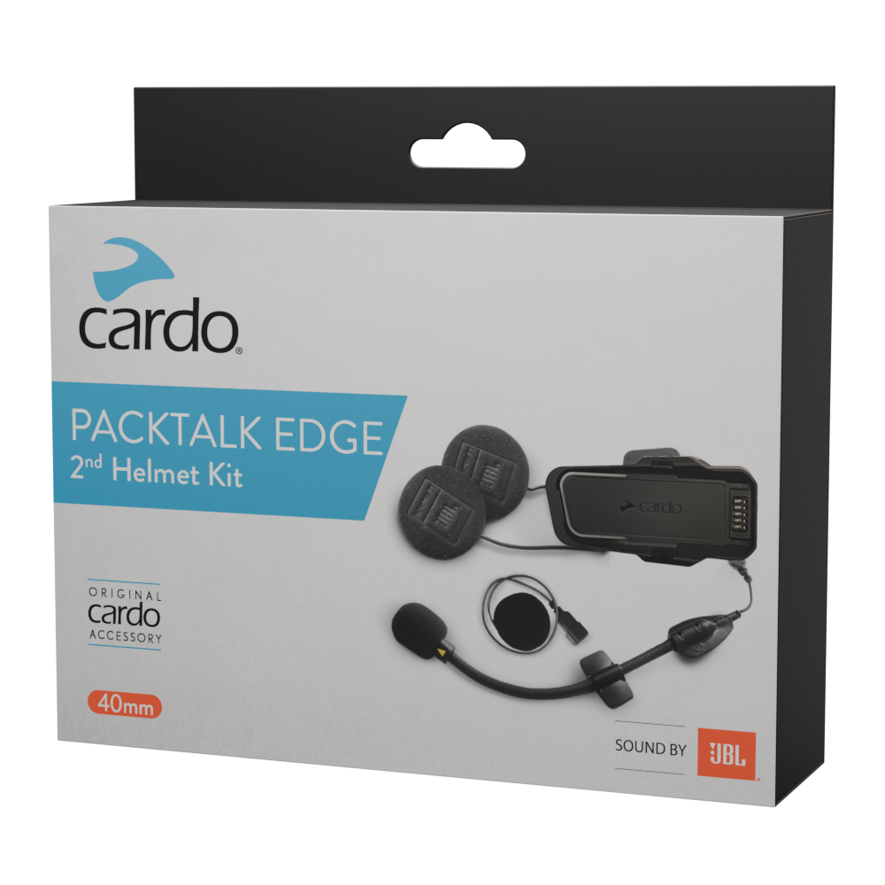 Packtalk Edge 2nd helmet kit with Sound by JBL
