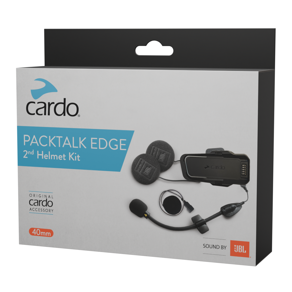 Packtalk Pro/Edge 2nd Helmet Kit | JBL Sound | Cardo Systems