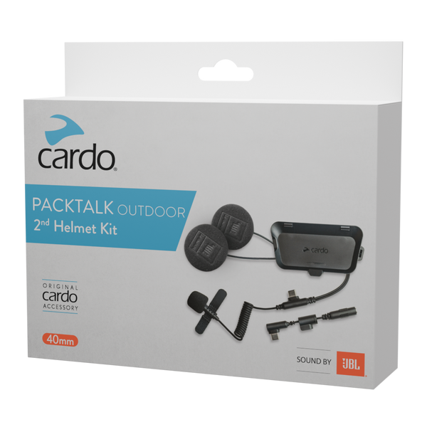 Cardo Packtalk 2nd Helmet Kit for Outdoor Sports | Cardo Systems Cardo Packtalk 2nd Helmet Kit for Outdoor Sports | Cardo Systems