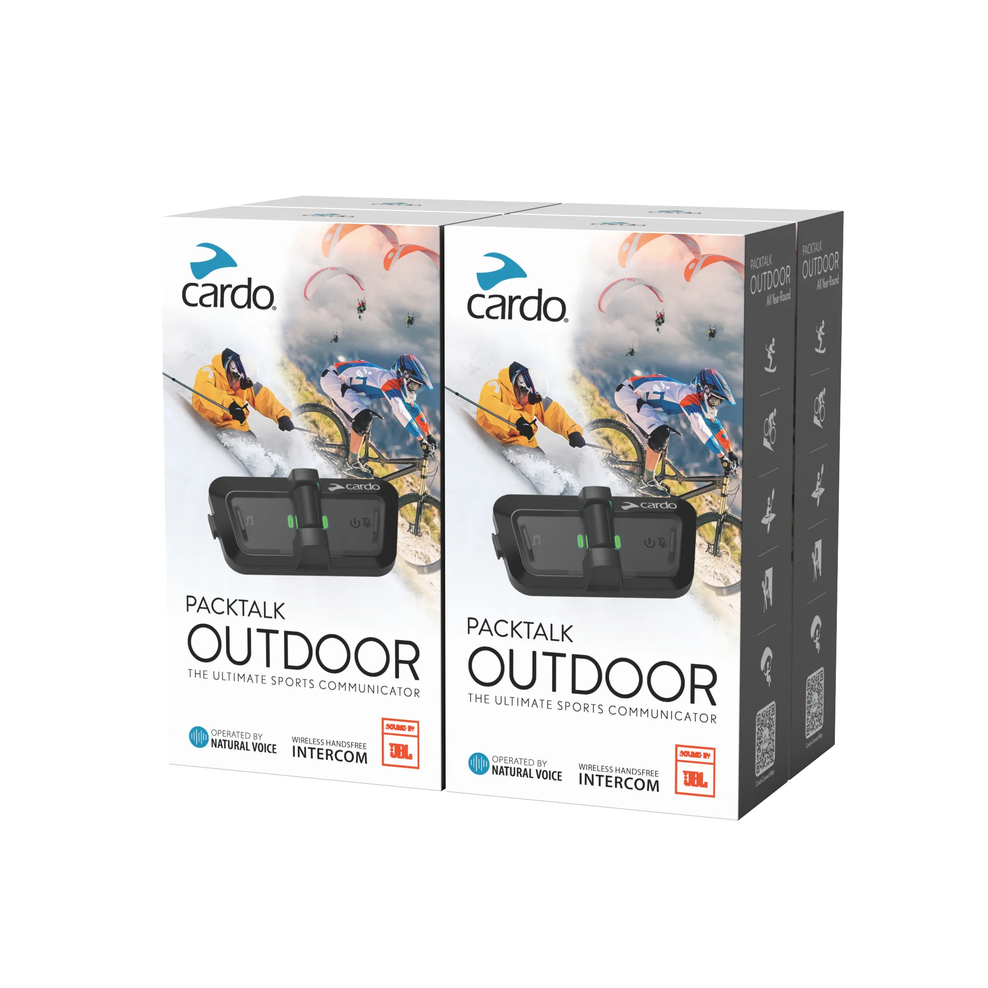 Packtalk Outdoor Family 4-Pack