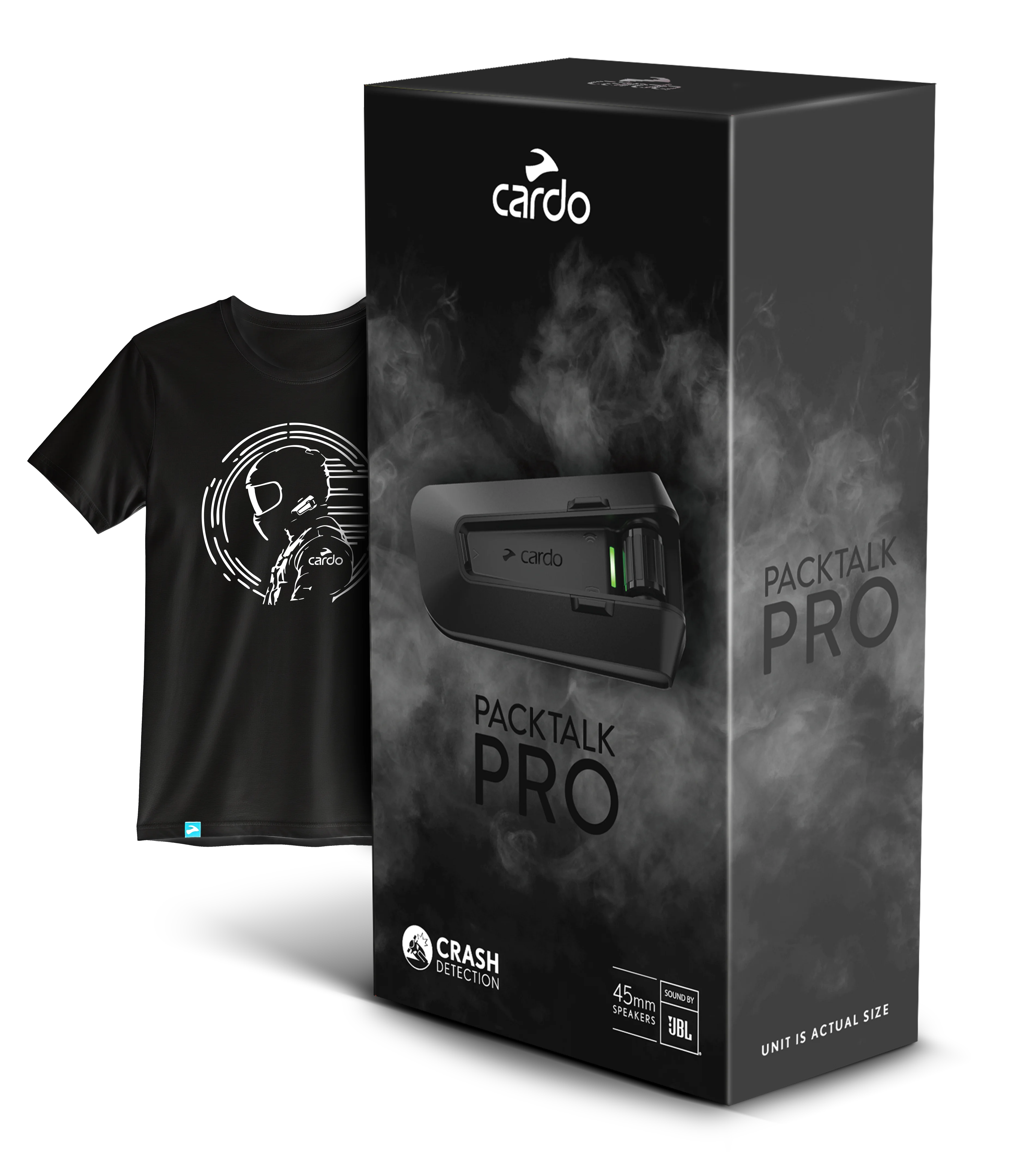 Packtalk Pro + Connected Rider T-Shirt Bundle