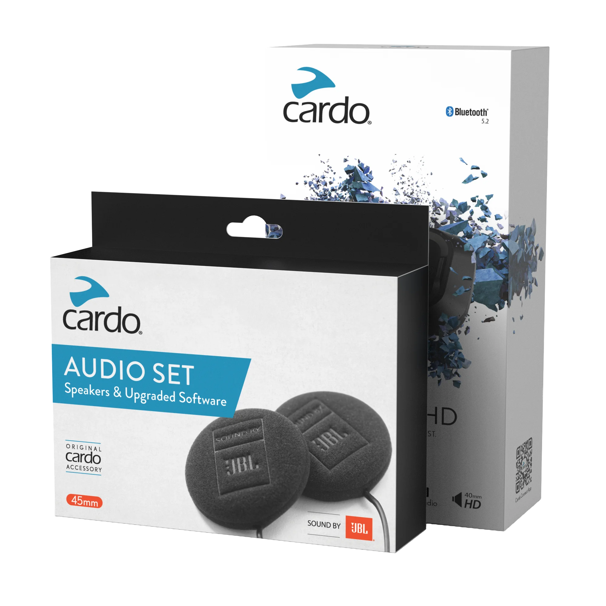 Spirit HD + 45mm JBL Audio Kit Bundle | Cardo Systems